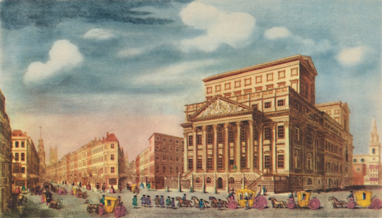 Lord Mayors Mansion House, 1745, 1948. av Paul Fourdrinier