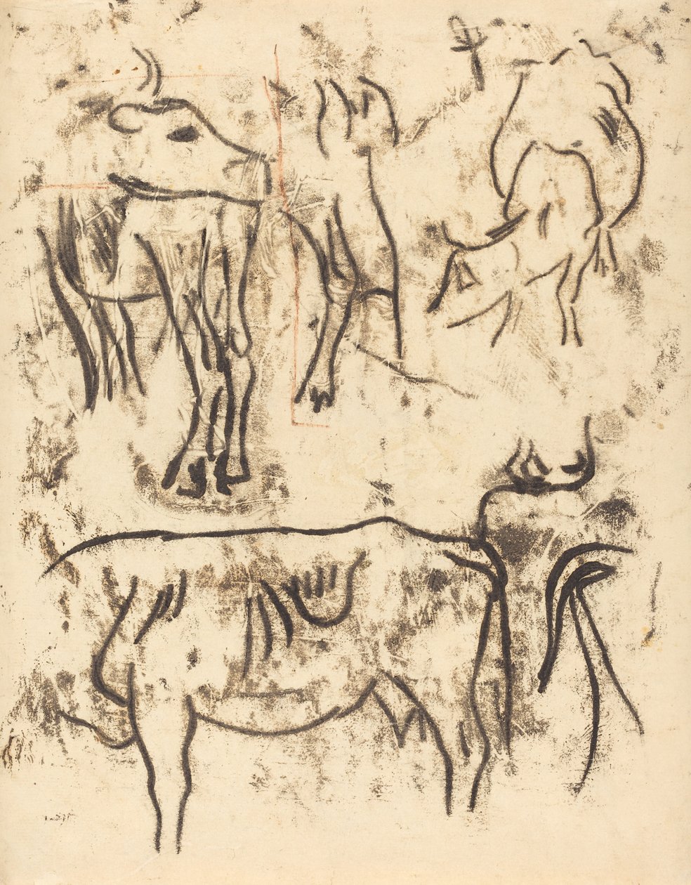 Djurstudier, 19011902. av Paul Gauguin