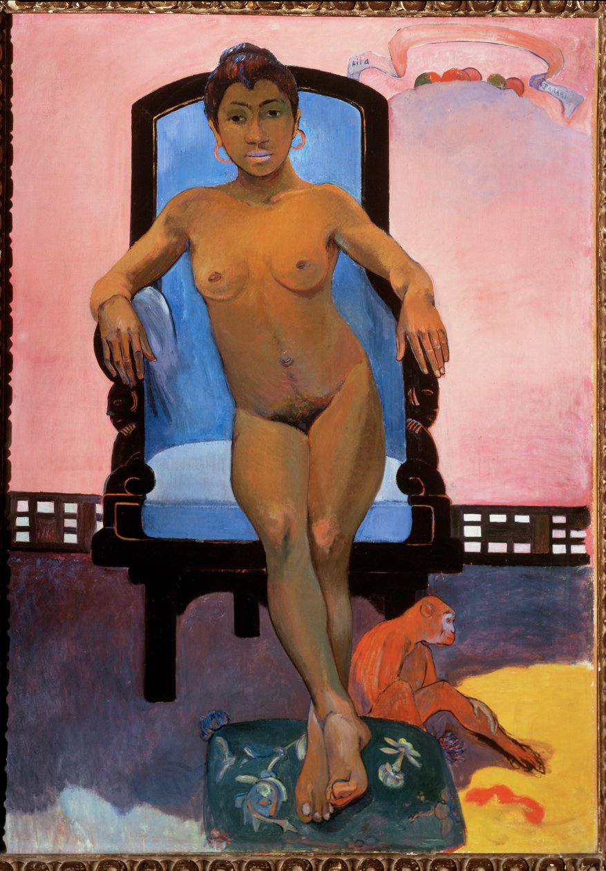 Anna the Javanese (olja på duk) av Paul Gauguin