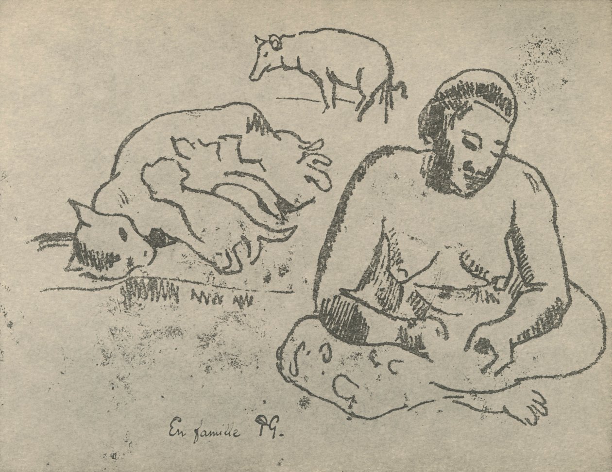 Hemma, 1936 av Paul Gauguin