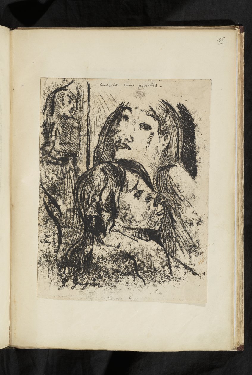 Före och efter - Samtal utan ord av Paul Gauguin