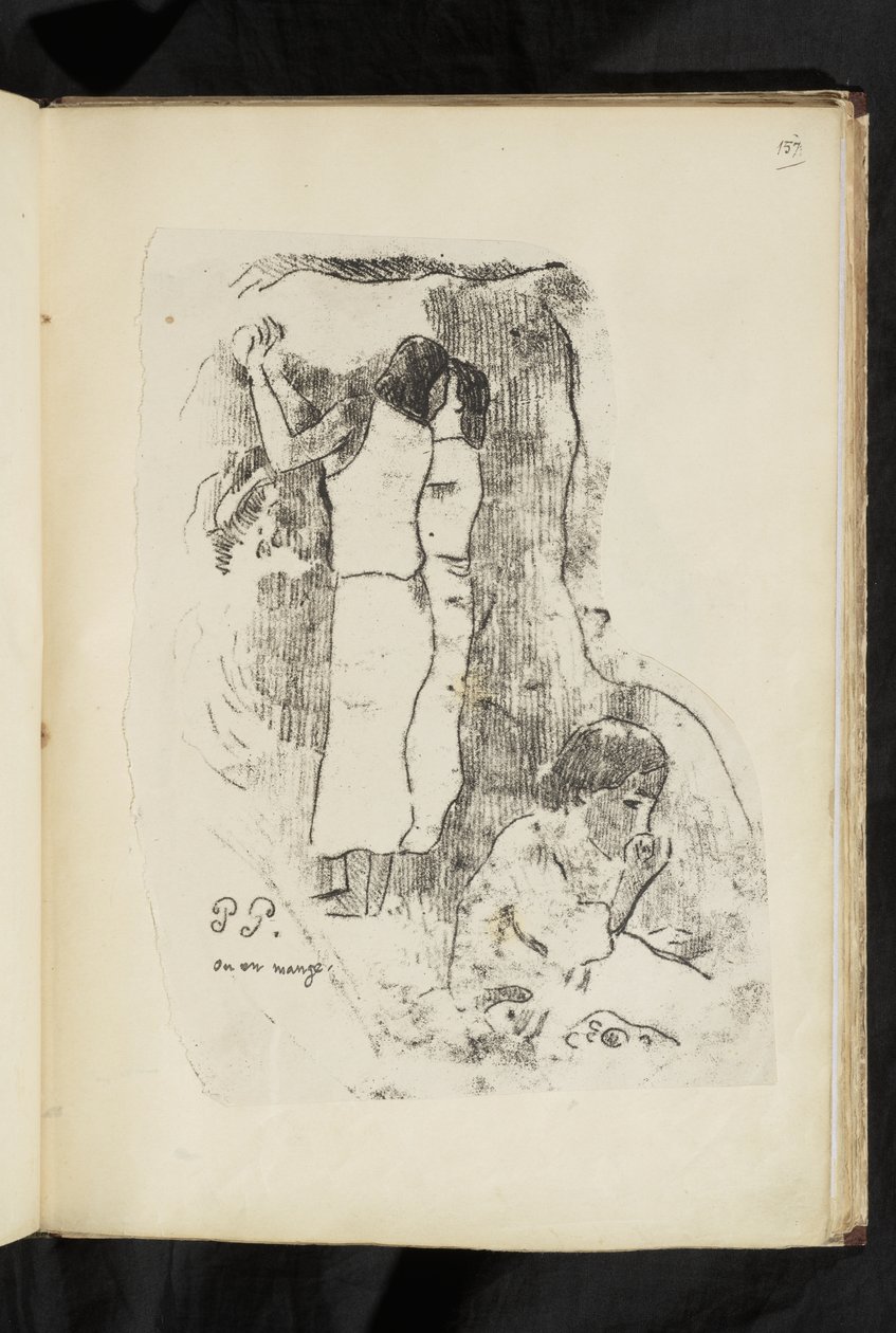 Före och efter - Vi äter det av Paul Gauguin