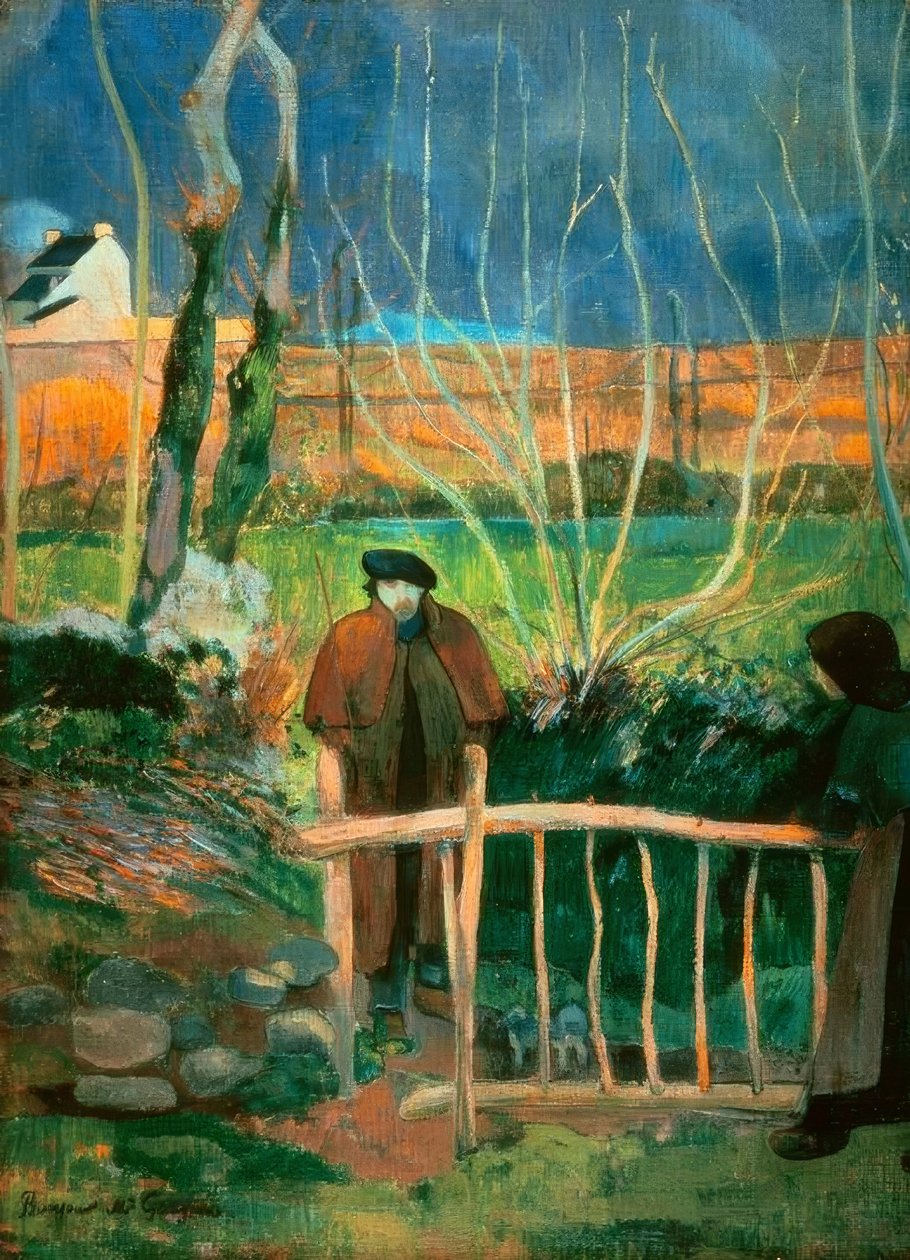 Bonjour M. Gauguin av Paul Gauguin