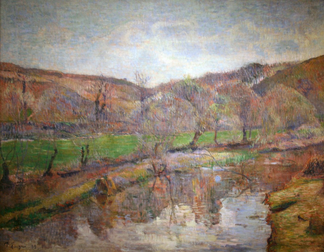 Brittany Landscape av Paul Gauguin