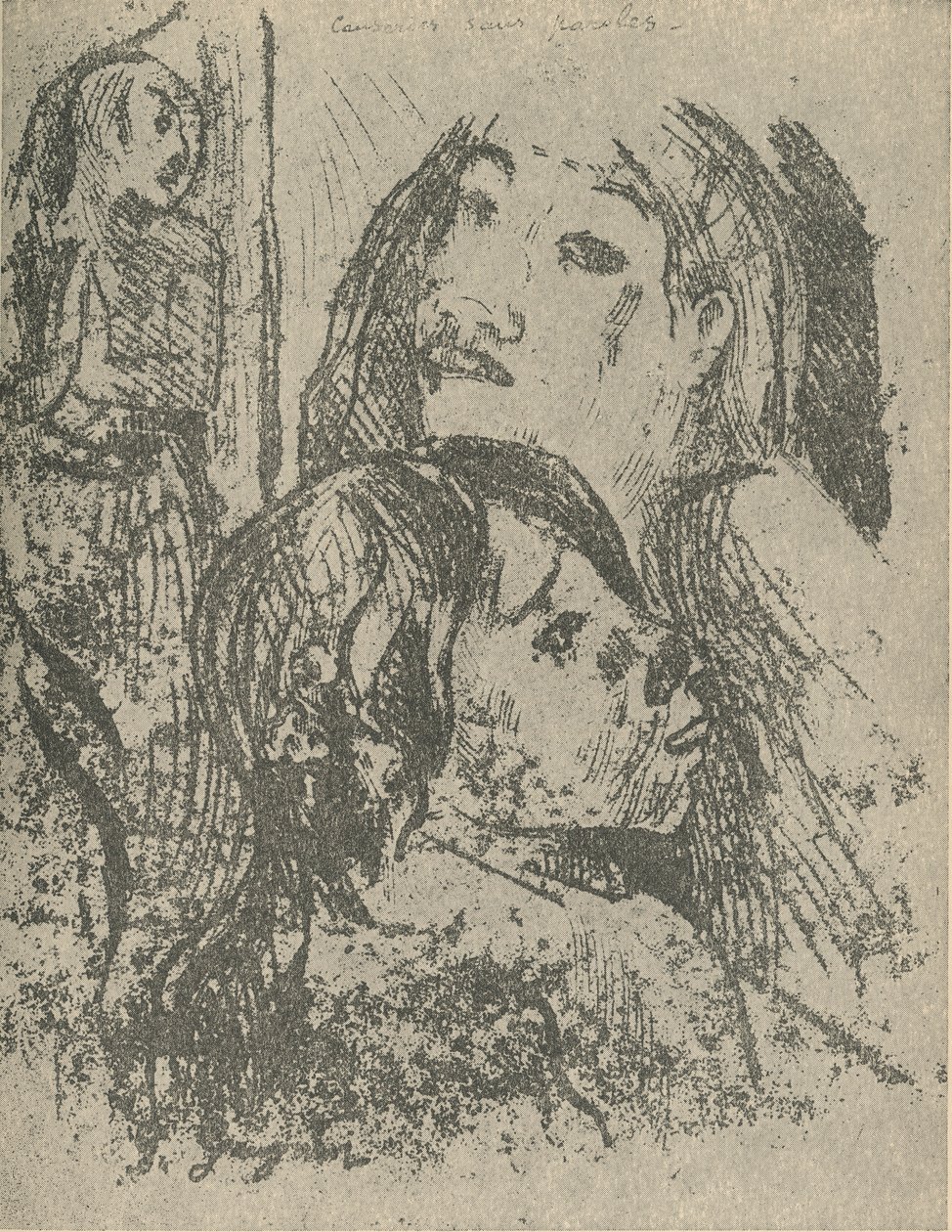 Samtal utan ord, 1936 av Paul Gauguin