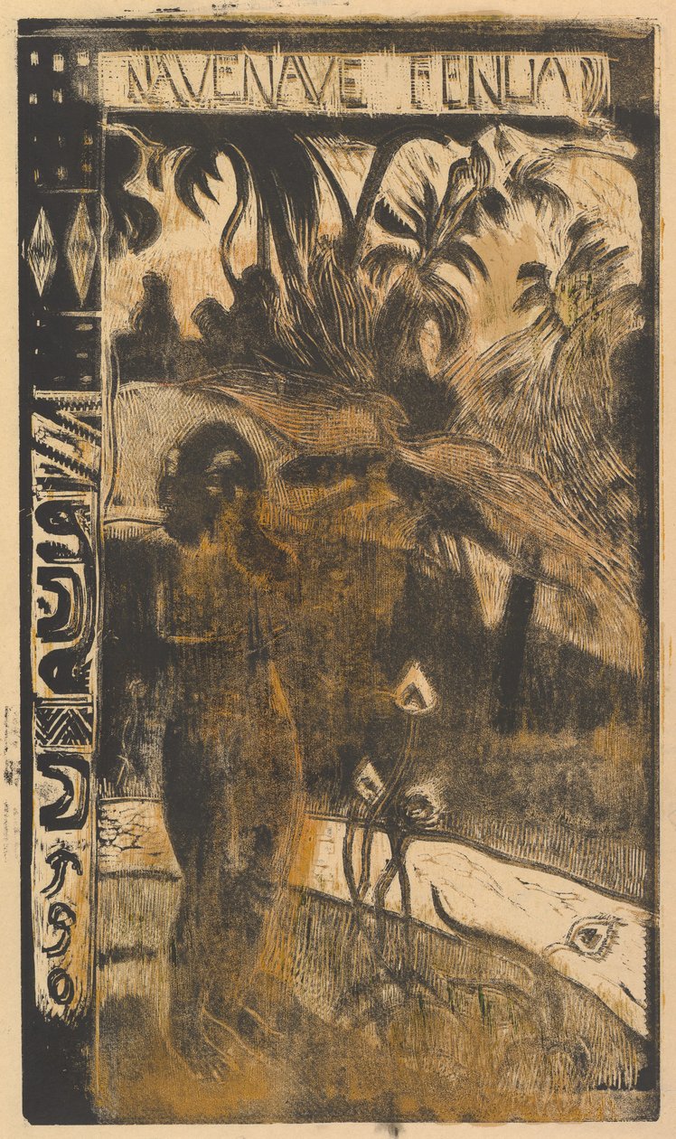 Förtjusande land, 1893-94. av Paul Gauguin