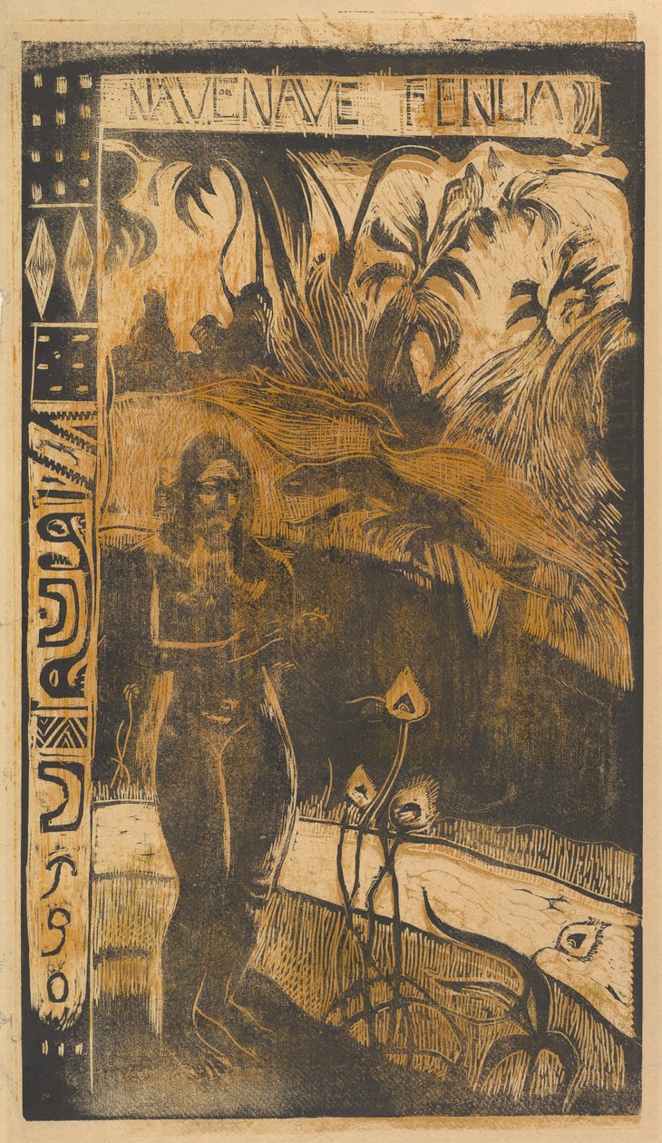 Förtjusande land, 1893-94. av Paul Gauguin