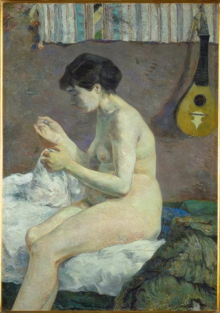 Studie nr av Paul Gauguin