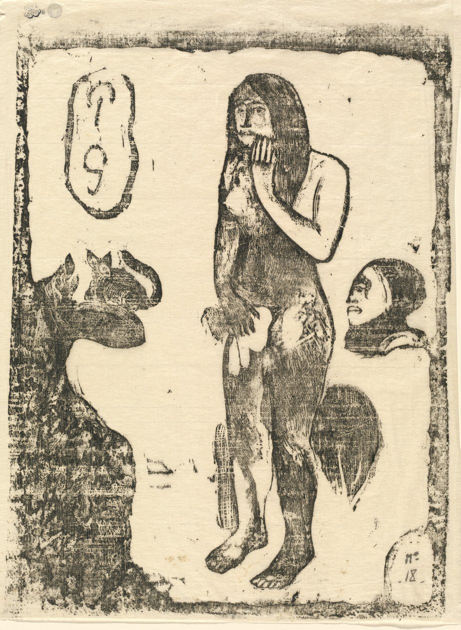 Eve, 1895 eller senare. av Paul Gauguin