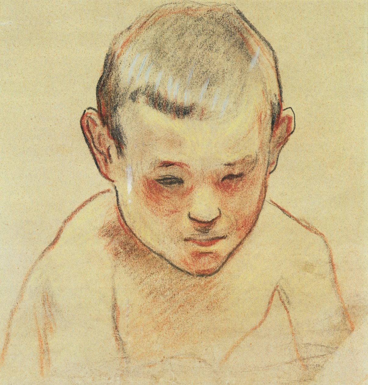 Chef för en pojke, ca 1886-88 av Paul Gauguin
