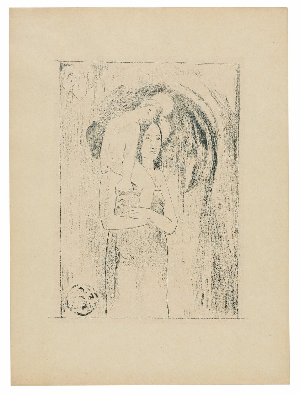 Hejdå Maria av Paul Gauguin