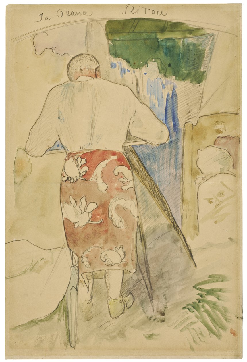 I Orana Ritou, ca 1891-94 av Paul Gauguin