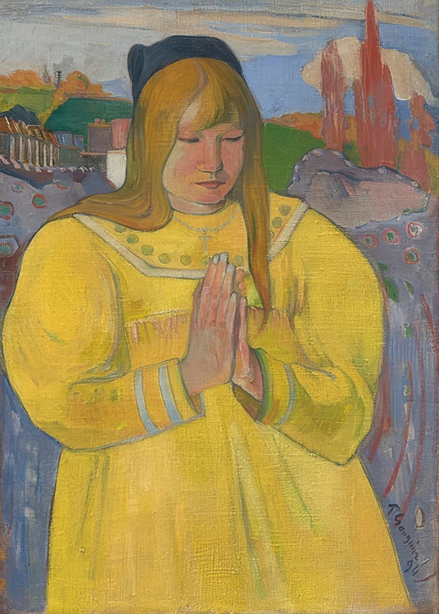 Ung kristen flicka. 1984 av Paul Gauguin
