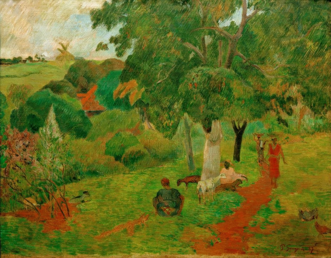 Kommer och går, Martinique av Paul Gauguin