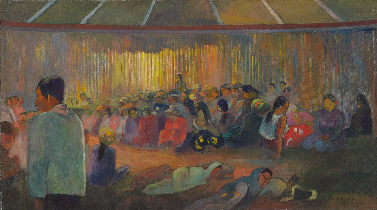 Sångernas hus av Paul Gauguin