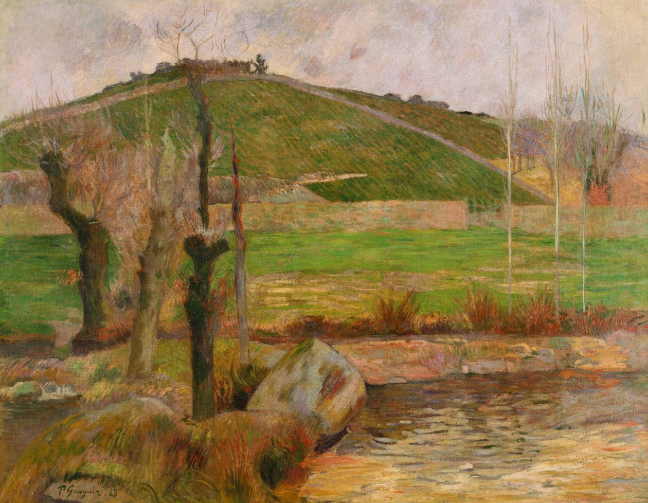 Landskap nära Pont-Aven av Paul Gauguin