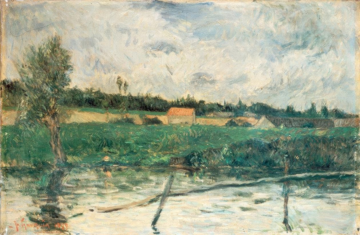 Landsbygden i Bretagne av Paul Gauguin