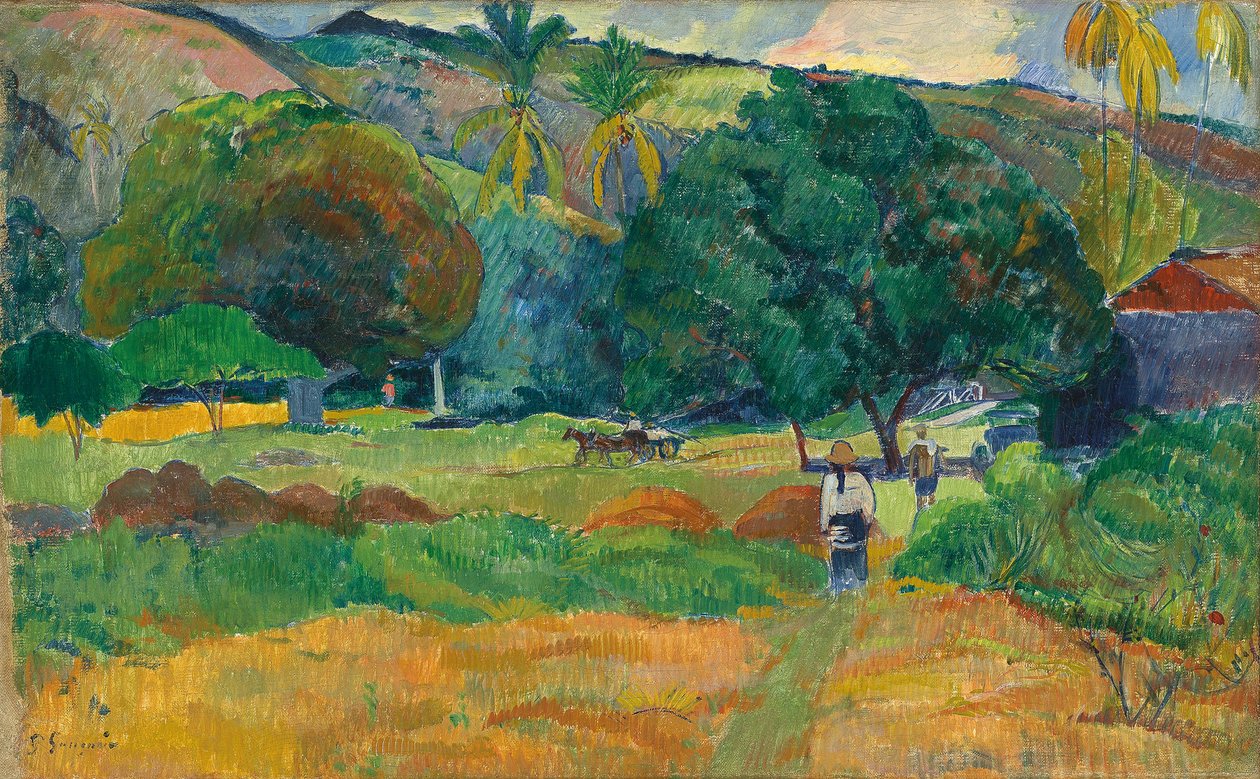 Dalen, 1892 av Paul Gauguin