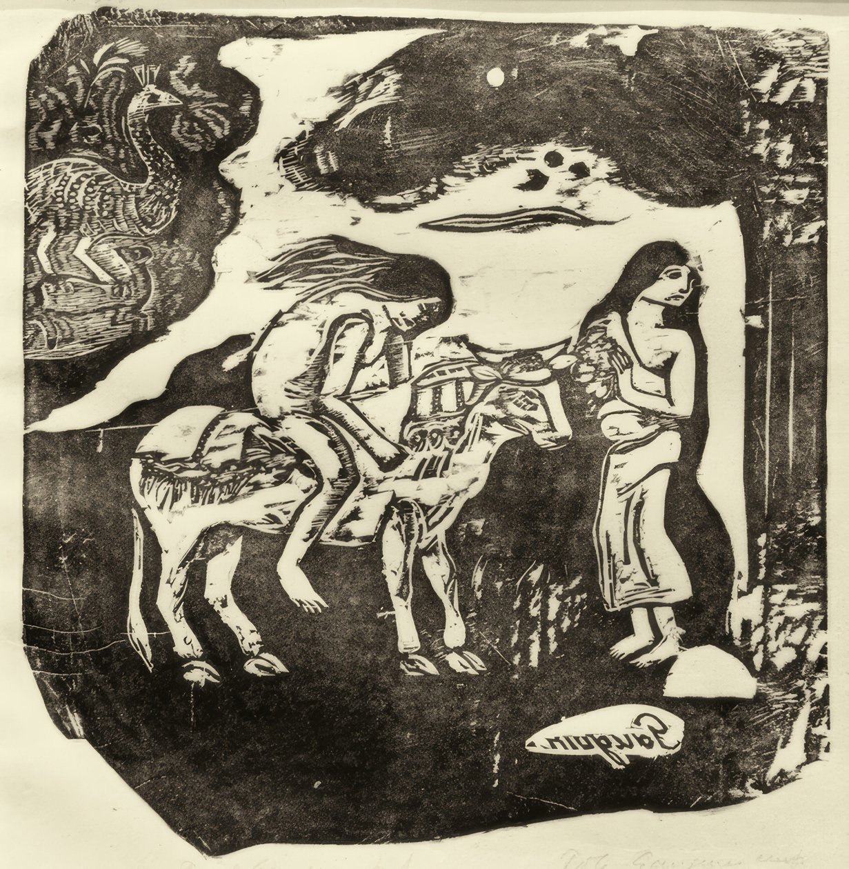 Bortförandet av Europa av Paul Gauguin