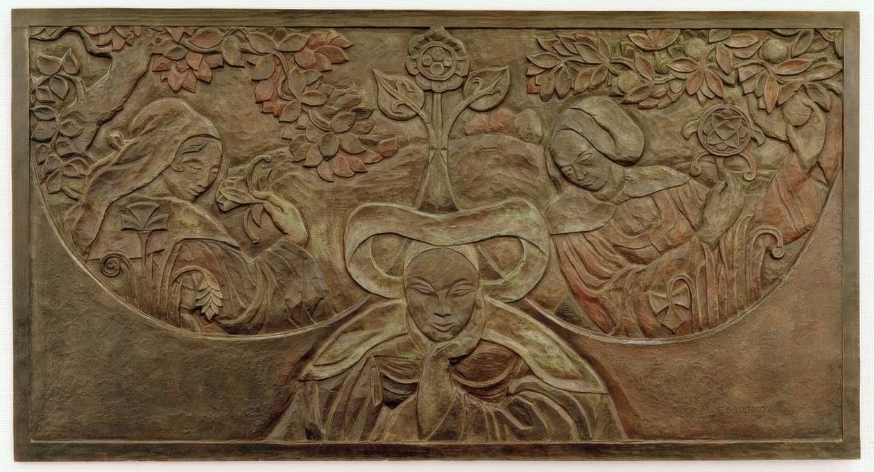 De tre bretonska kvinnorna av Paul Gauguin