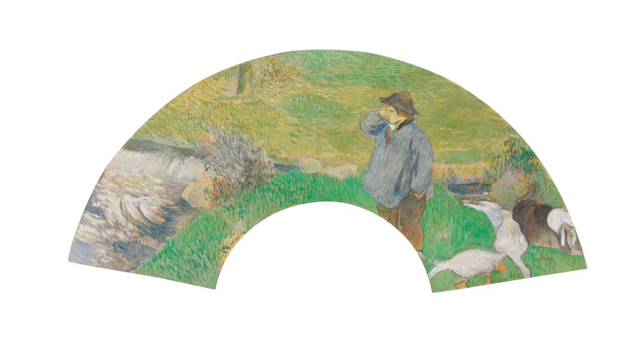 Lilla bretonsk herde, 1888 av Paul Gauguin