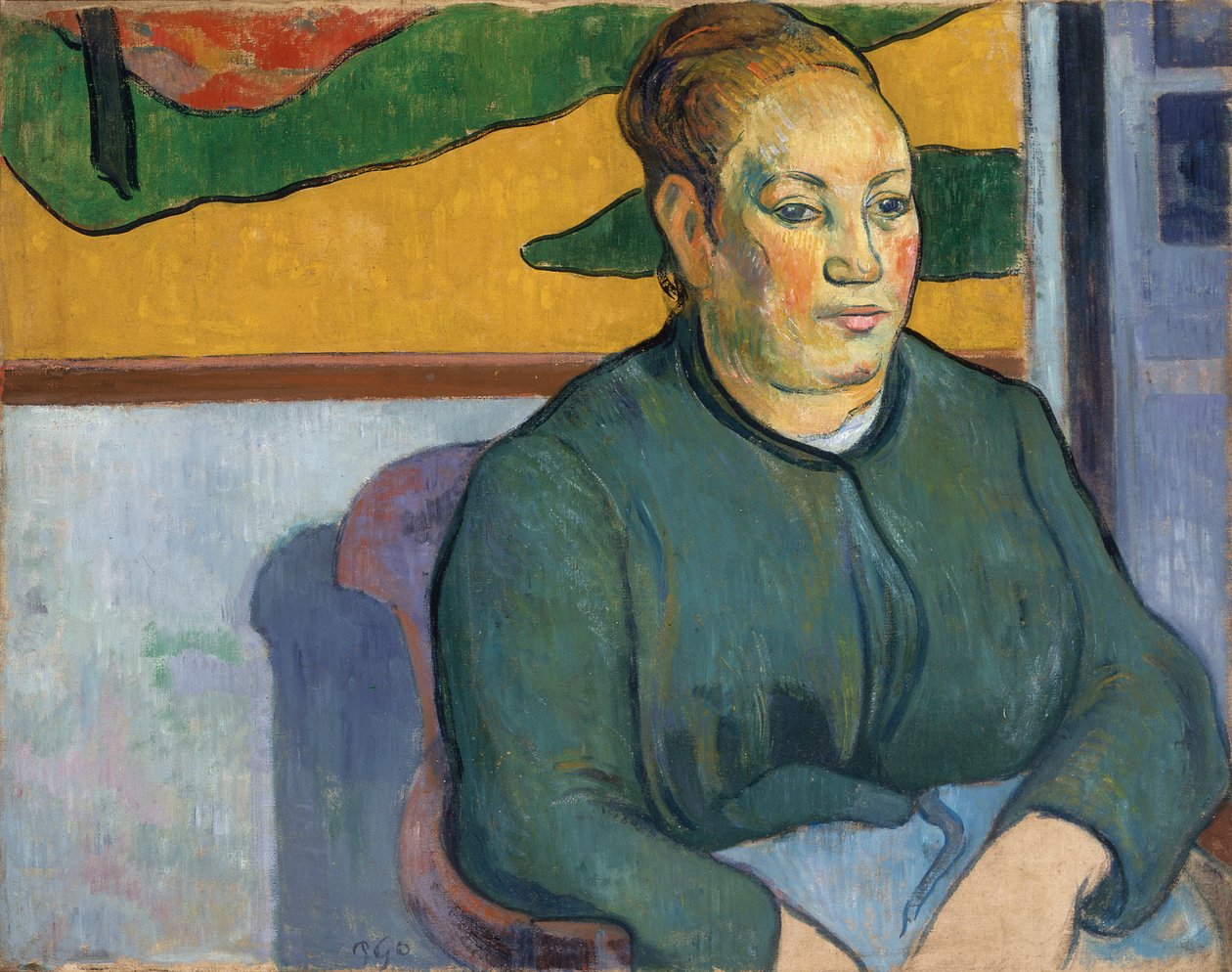 Madame Roulin, november 1888 (olja på duk) av Paul Gauguin