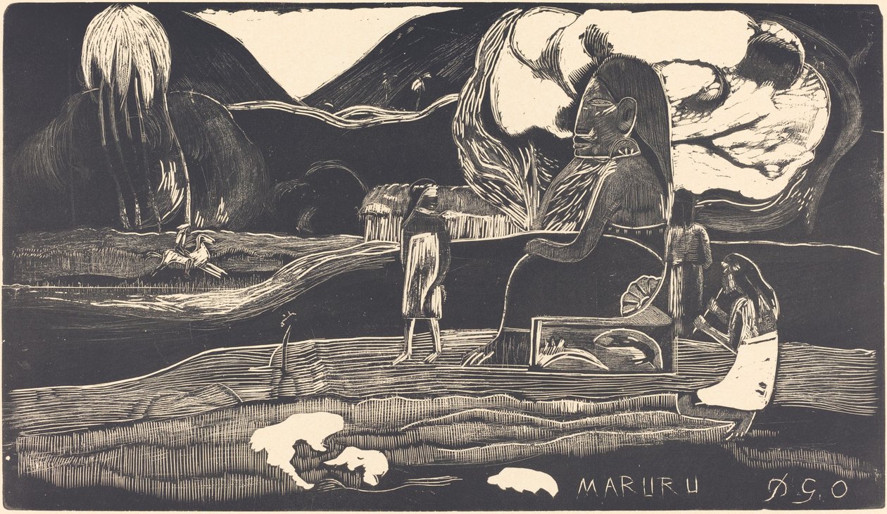 Maruru (tack) av Paul Gauguin