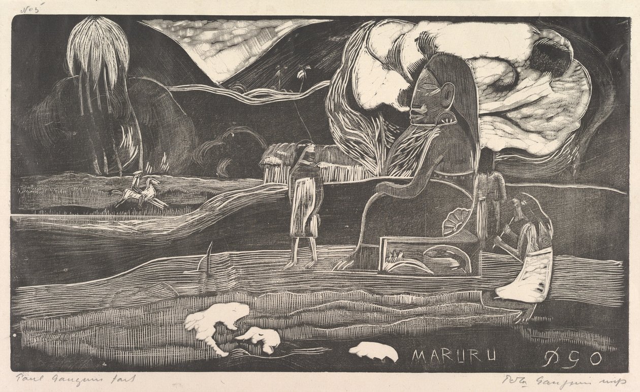The Roar av Paul Gauguin