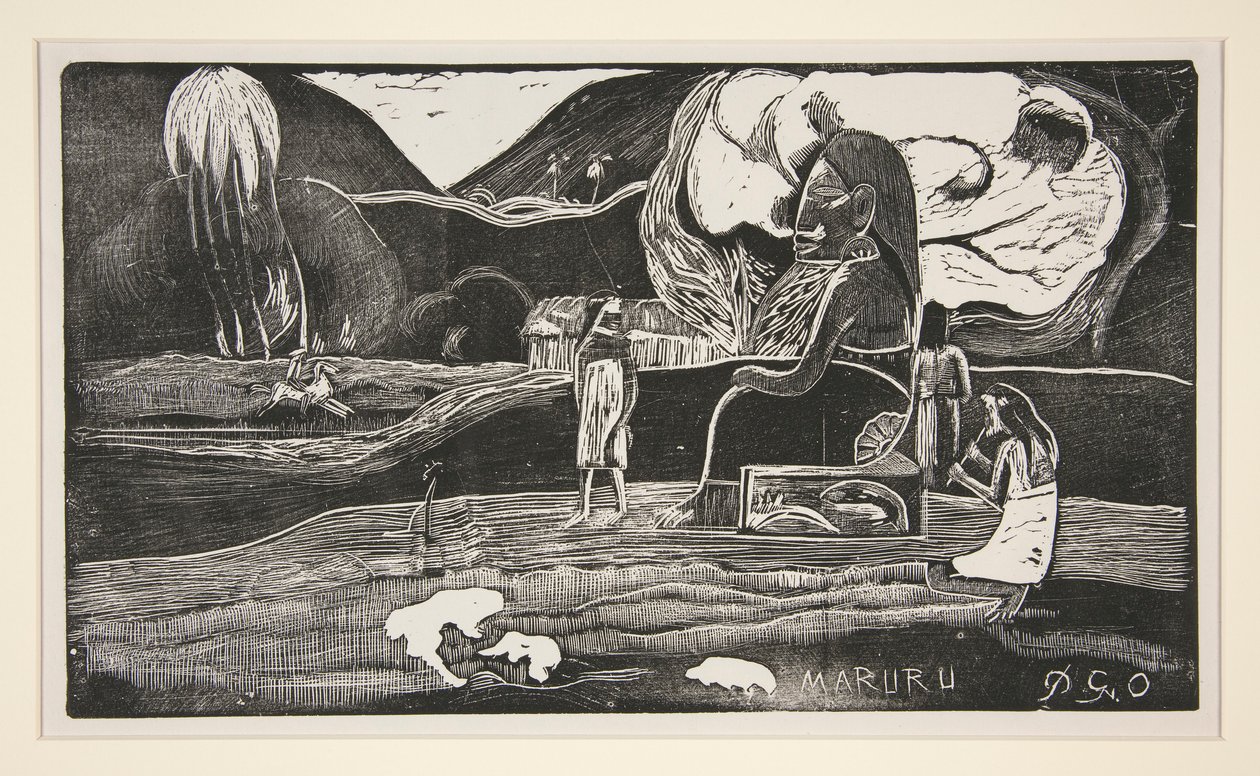 Maruru; Merci - Ett erbjudande om tacksamhet av Paul Gauguin