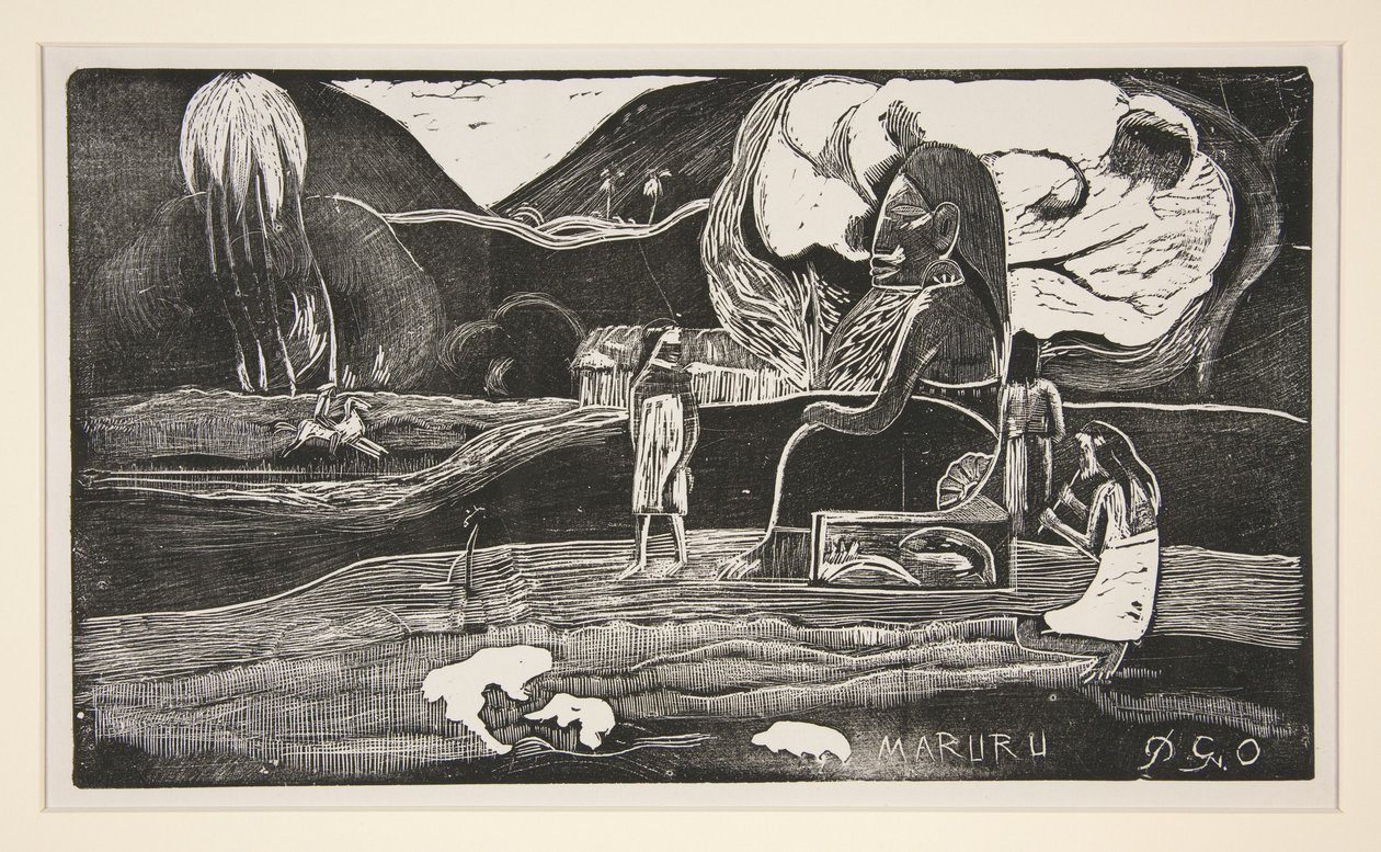 Maruru; Merci – En tacksamhetsgåva av Paul Gauguin