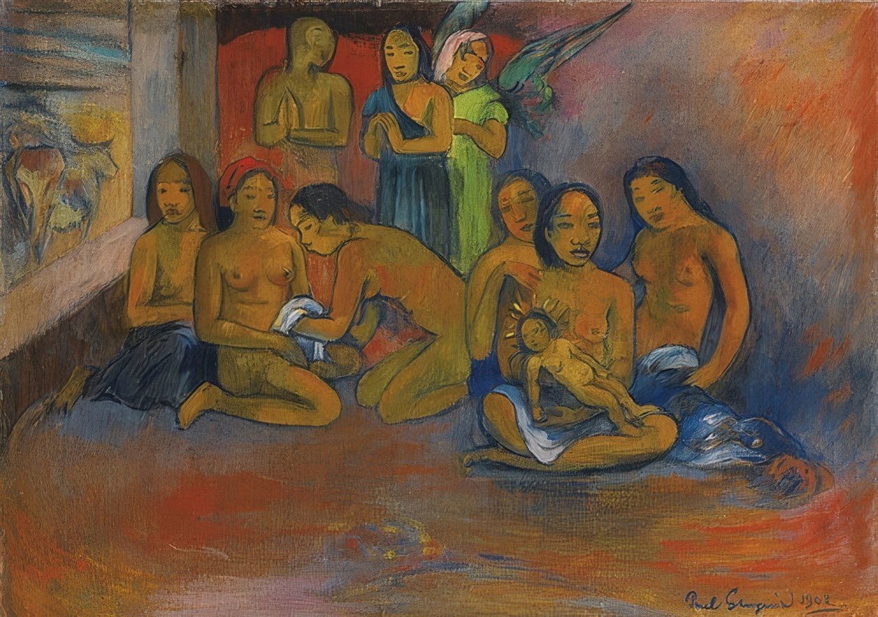 Nativity. 1902 av Paul Gauguin