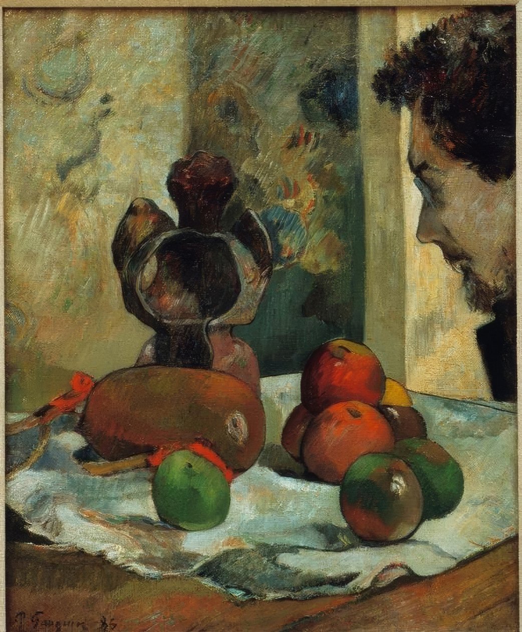 Stilleben i profil av Laval av Paul Gauguin
