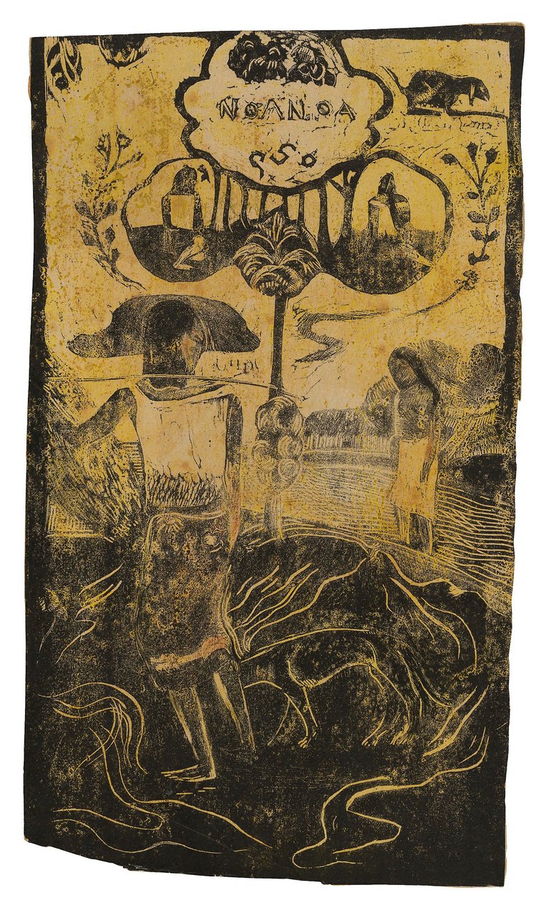 Noa Noa (Fragrant), från Noa Noa-sviten av Paul Gauguin