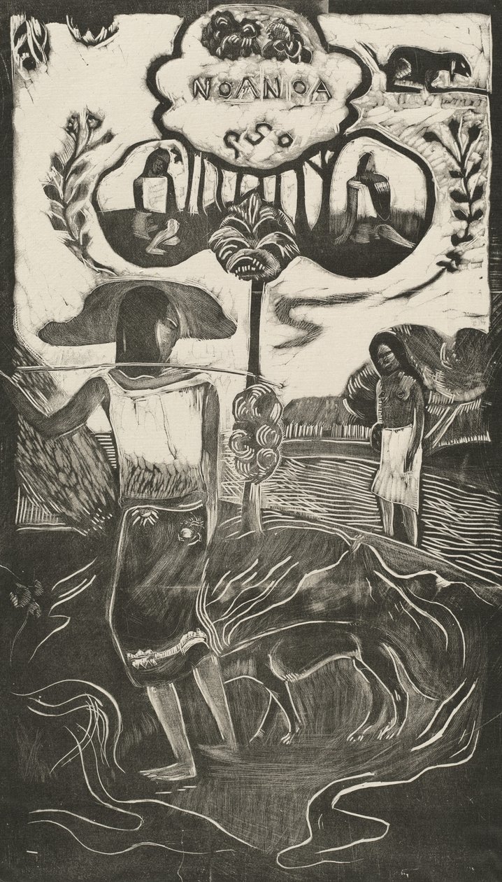 Noa Noa Doftande, Doftande, 18941895. av Paul Gauguin