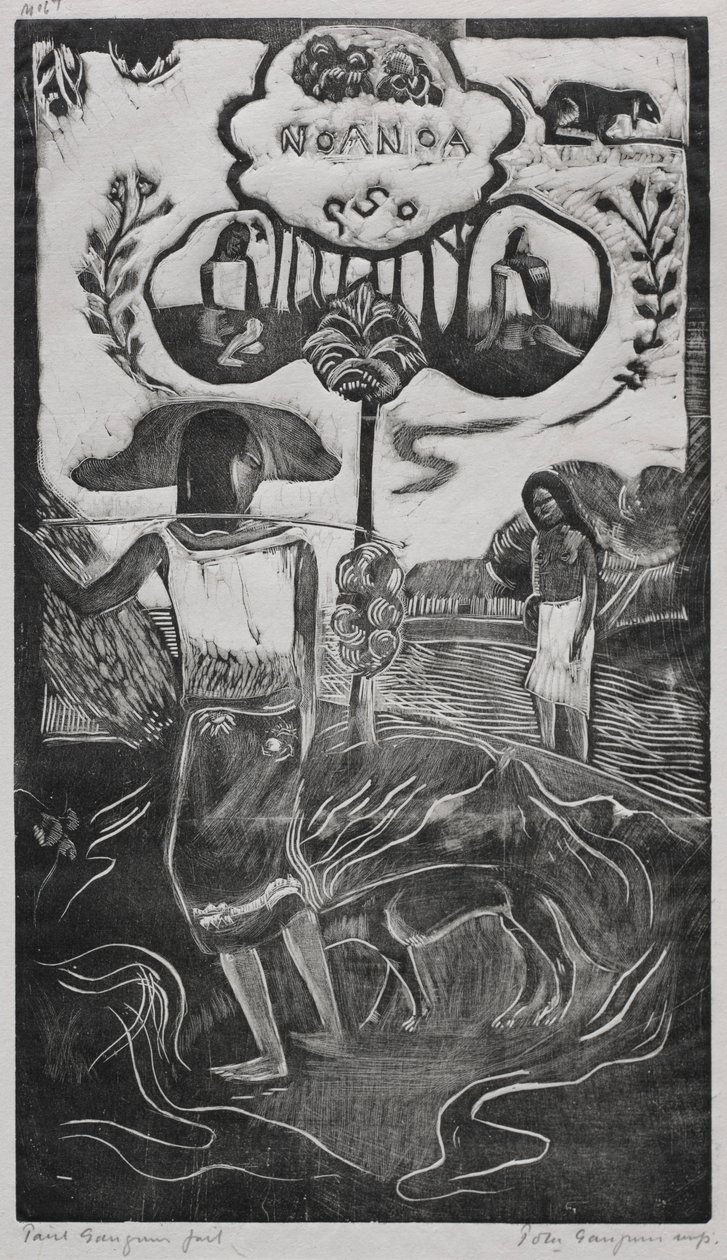 Noa Noa: Noa Noa Doftdoft, 1893 -94. av Paul Gauguin