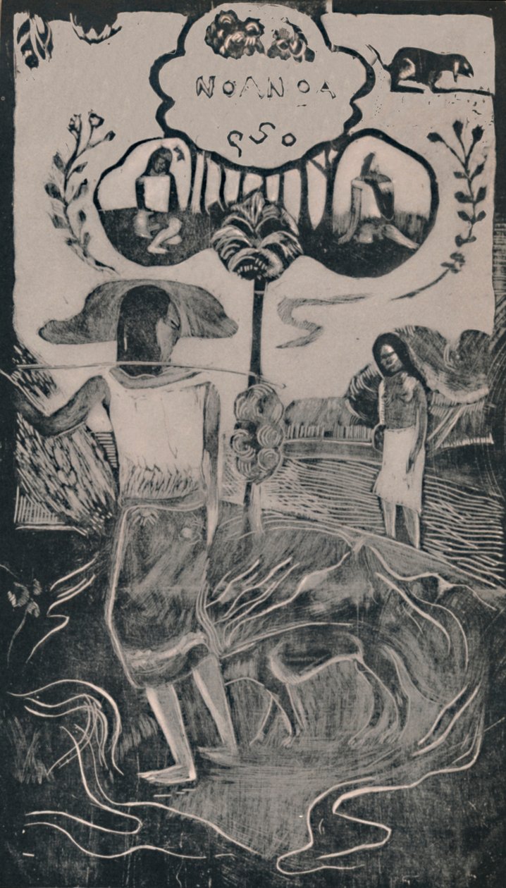 Noa Noa, ca 1890-talet, 1946. av Paul Gauguin