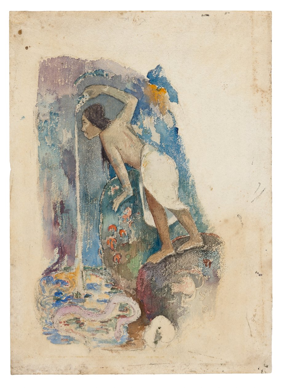 Pope moe av Paul Gauguin