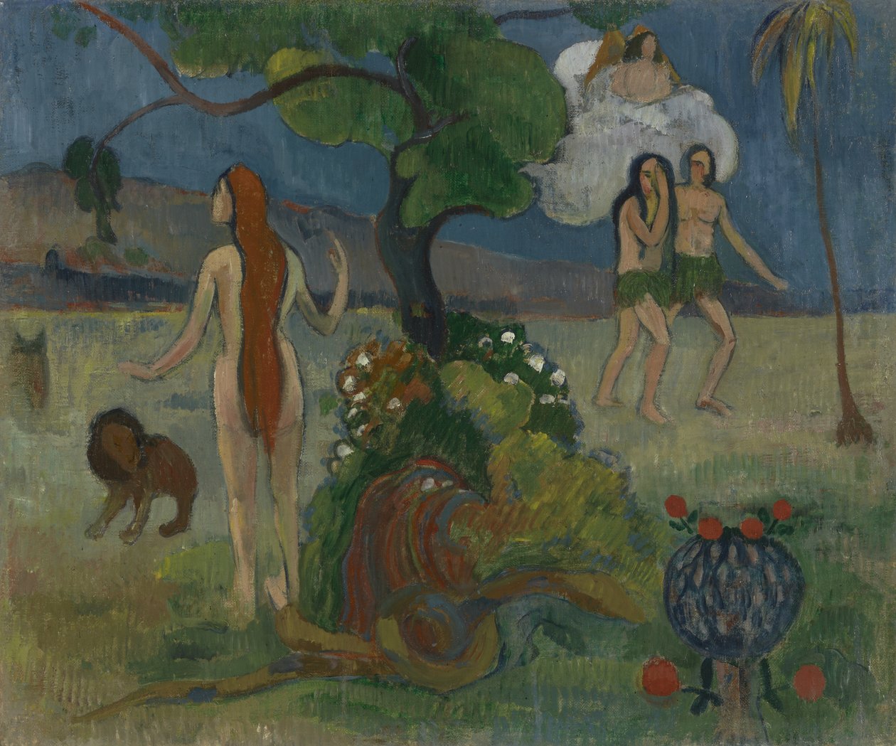 Paradise Lost, ca 1890 (olja på duk) av Paul Gauguin