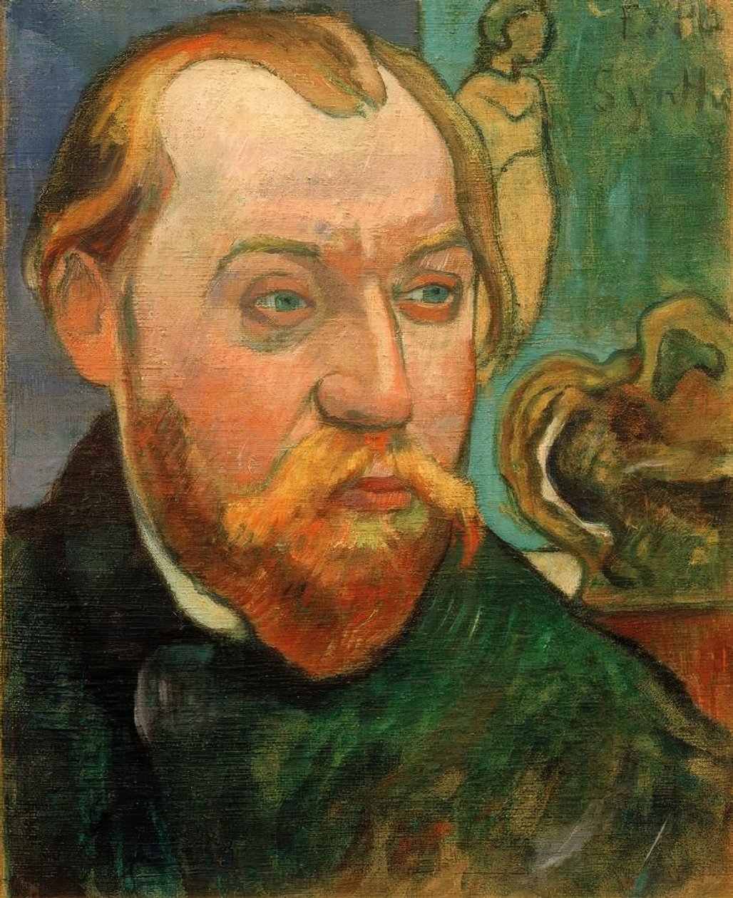 Porträtt av Louis Roy av Paul Gauguin