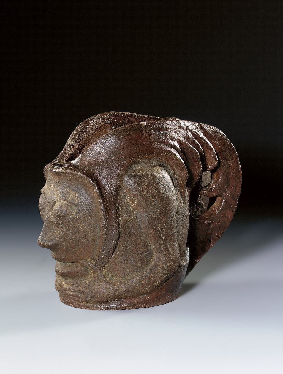 Kruka i form av ett groteskt huvud, ca 1895 av Paul Gauguin