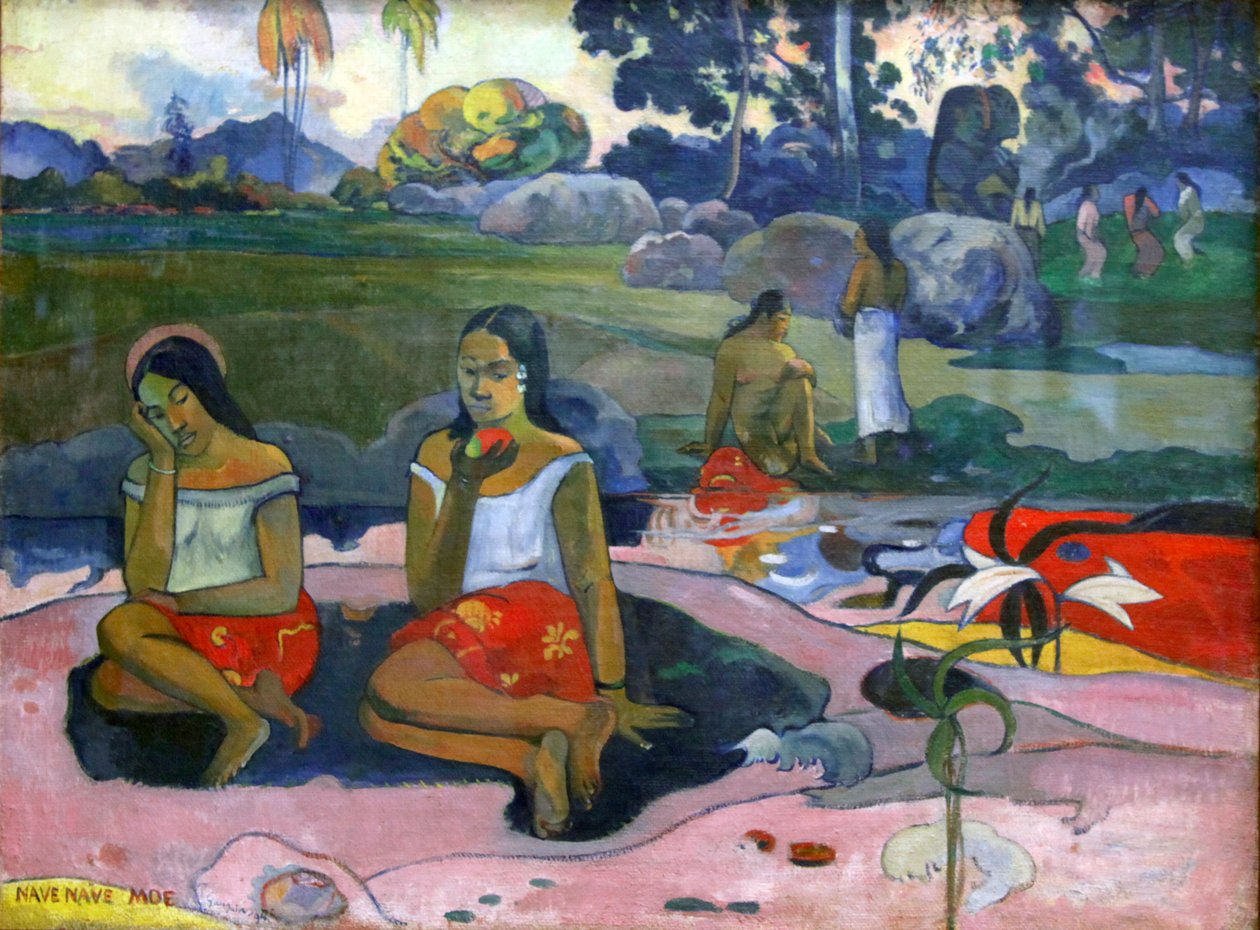 "Sacred Spring: Sweet Dreams Nave Nave Moe", 1894 av Paul Gauguin