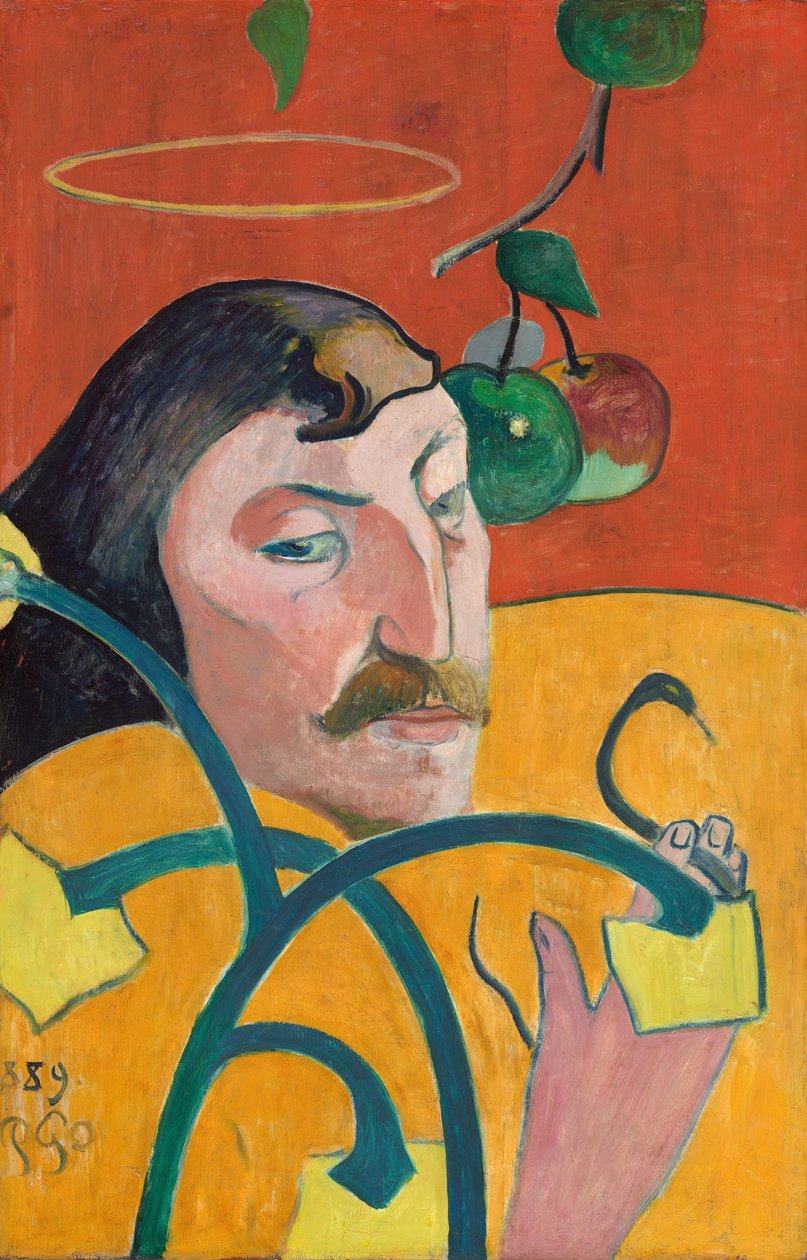 Självporträtt, 1889. av Paul Gauguin