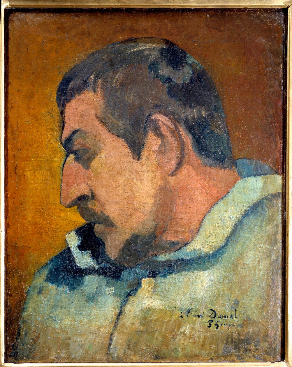 Självporträtt. Målning av Paul Gauguin (1848-1903) av Paul Gauguin