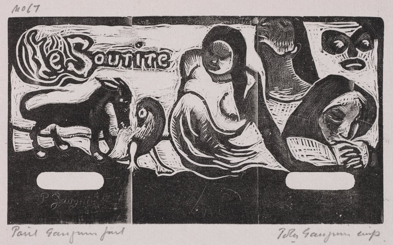 Tahiti-serien: The Smile av Paul Gauguin