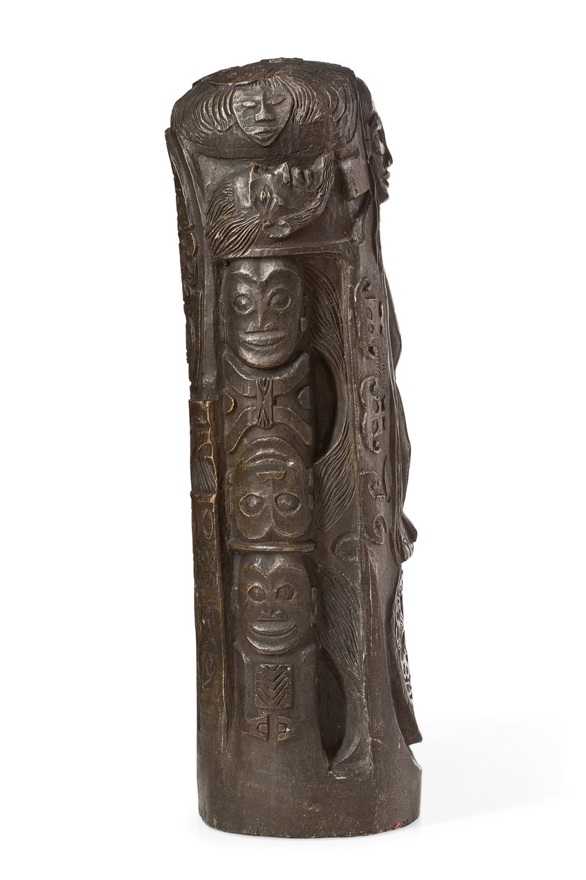 Tahitisk totem till Kristus på korset, efter 1894 av Paul Gauguin