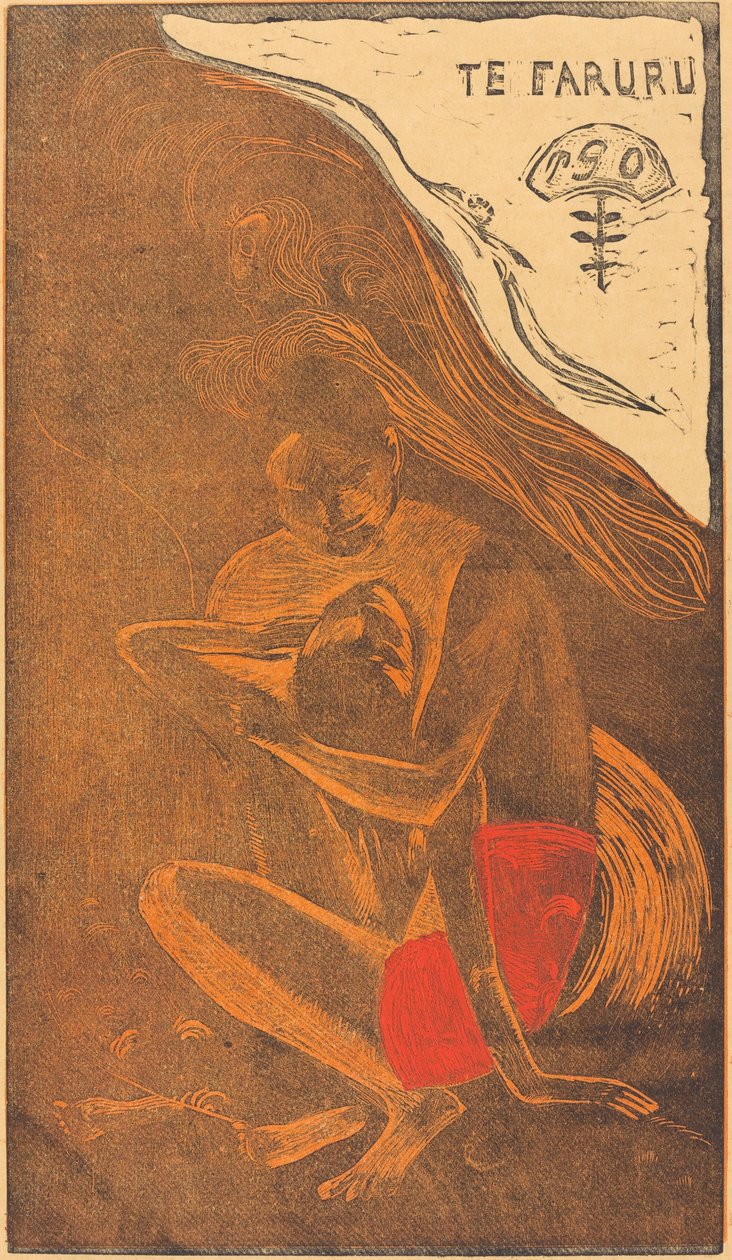 Te Faruru (de älskar här) av Paul Gauguin