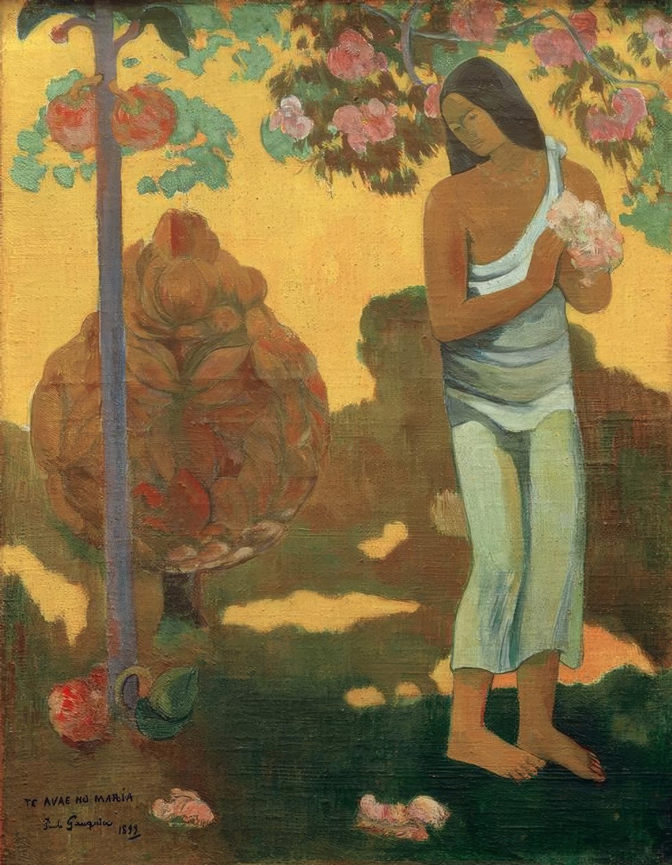 Marys fötter av Paul Gauguin