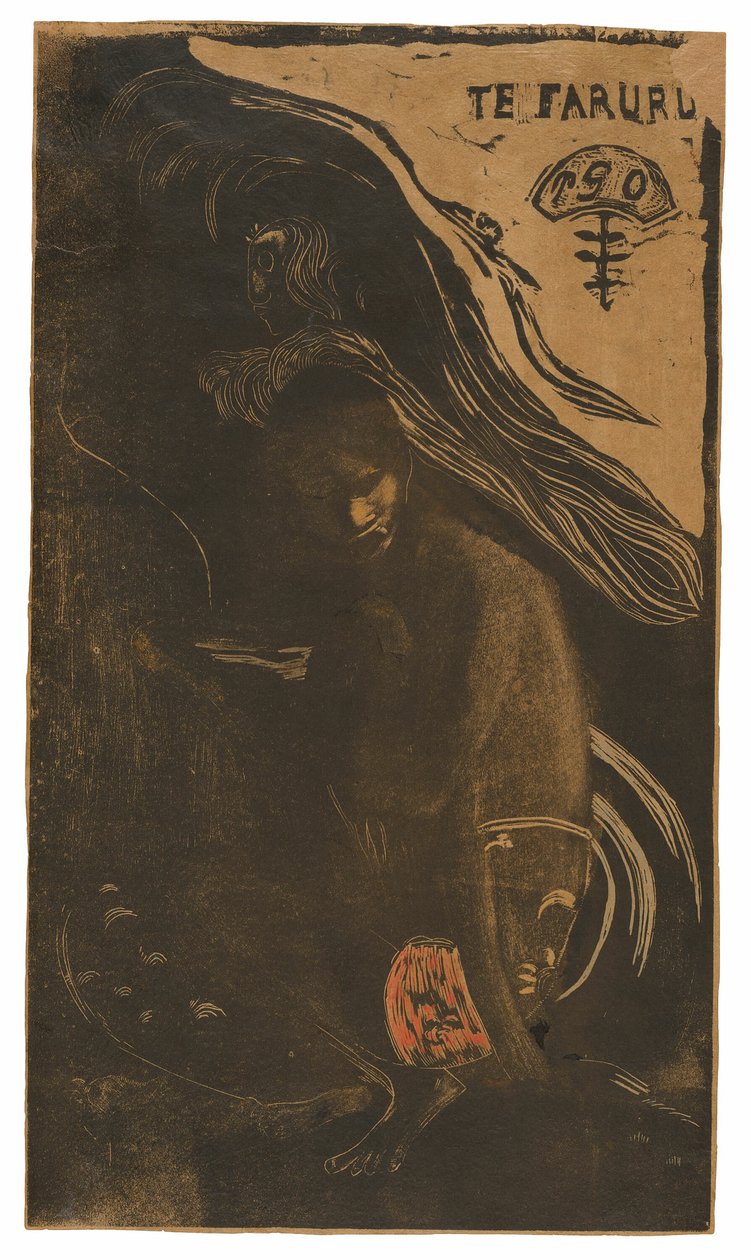 Te faruru (Här älskar vi), från Noa Noa Suite av Paul Gauguin