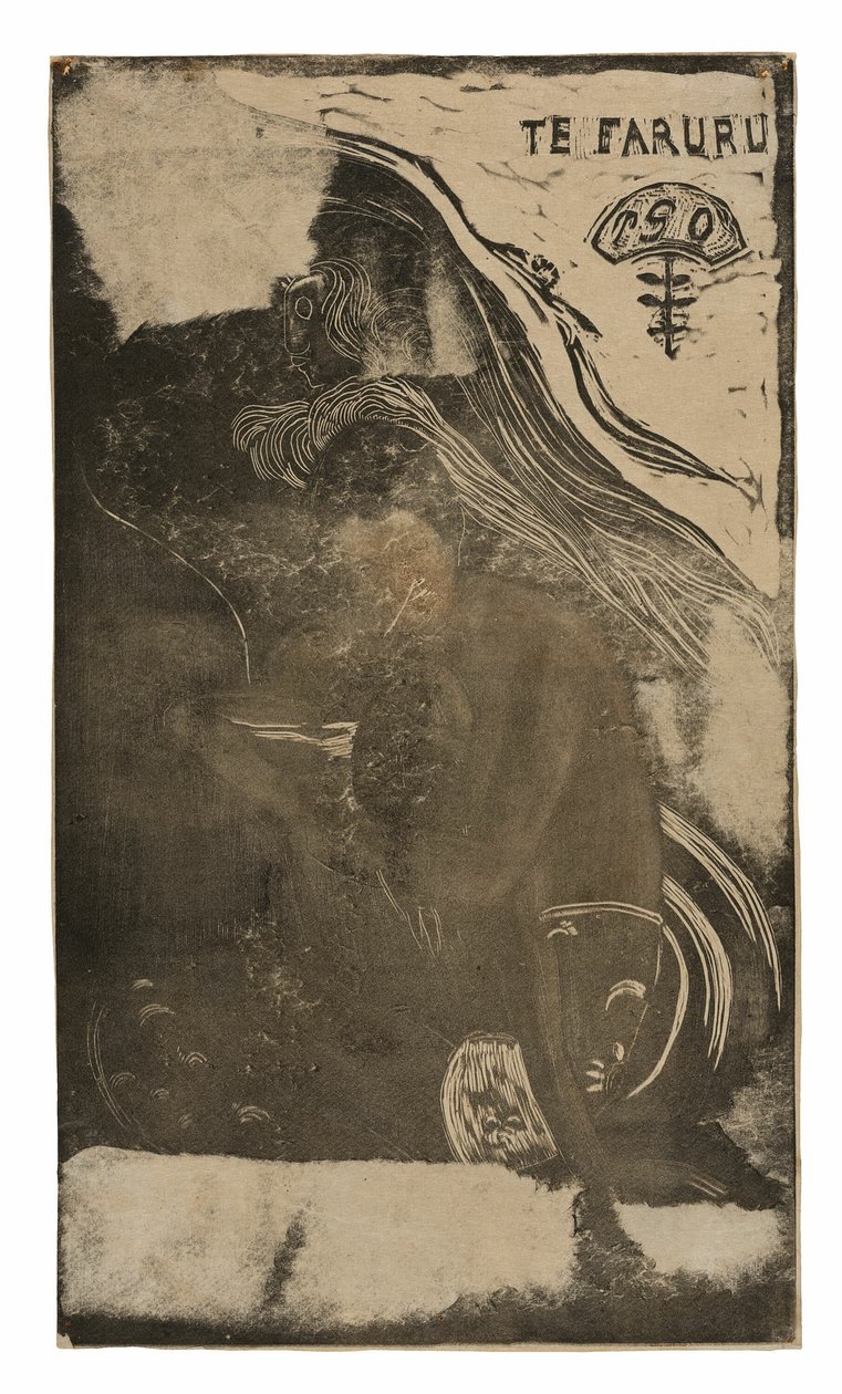 Te faruru (Här älskar vi), från Noa Noa Suite av Paul Gauguin