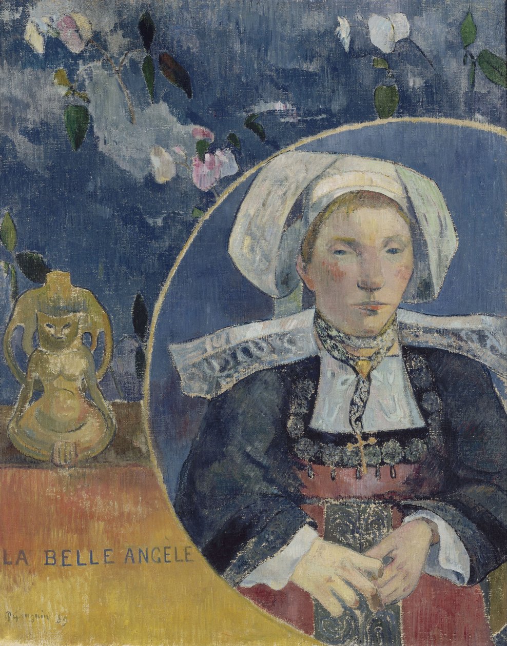 Den vackra Angela, 1889 av Paul Gauguin